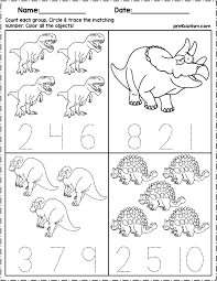 1 50 Use These Worksheets To Teach Quantity Counting And Number Writing Pack Includes 10 Dinos Writing Numbers Dinosaur Theme Preschool Dinosaurs Preschool