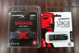 Kingston Datatraveler Elite G2 And Hyperx Savage Usb Flash