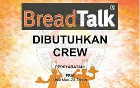 Lowongan Kerja Crew Bread Talk Csb Mall