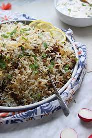 Keema Chawal Pakistani Recipe Ground Beef Rice Pilaf So Kid Friendly Flour Spice Recipe Beef Recipes Easy Pakistani Rice Recipes Ground Beef Rice