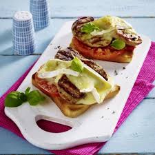 Uberbackene Camembert Toasts Rezept Lecker Rezepte Lecker Toast Rezepte