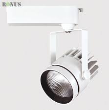 This part of the light is suspended from the ceiling and the opening is facing downwards providing the light. China Hot Sale Design Led Track Light Cob 25 35 50w Spotlight Lamp Ceiling Indoor Lighting China Decoration Light High Power Led