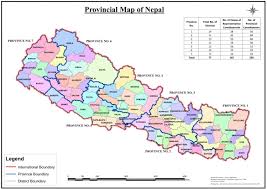 Map Of Nepal With 77 Districts Updated Map Of Nepal With 77 Districts Map Nepal Nepal Travel
