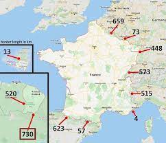 Border stone between switzerland (left) and france (right). Amazing Facts About The French Border Vivid Maps