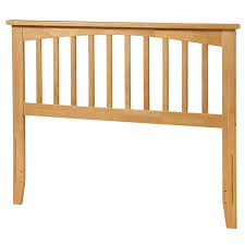 Wood headboards for king size beds. Atlantic Furniture Mission Queen Spindle Headboard In Natural Ar287845