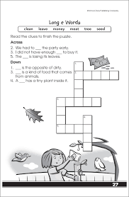 Daily themed crossword for sure will get some additional updates. School Zone My First Crosswords Workbook Ages 6 To 8 1st To 2nd Grade Activity Pad Word Puzzles Word Search Vocabulary Spelling And More School Zone Little Busy Book Series