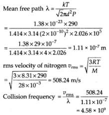 Ncert Solutions For Class 11 Physics Chapter 13 Kinetic Theory Cbse Tuts Ncertsolutions Ncertsolutionsclass11physics Nc Kinetic Theory Physics Chapter 13