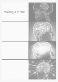 Interactive Meme Expanding Brain Meme Ironic Transparent Png 850x1193 Free Download On Nicepng