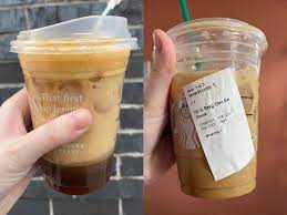 You can't go wrong with a regular iced coffee, i like mine with a splash. Taste Test Starbucks Iced Brown Sugar Oatmilk Shaken Espresso