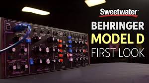 Behringer Model D Analog Synthesizer Module Review Analog Synth Model Music