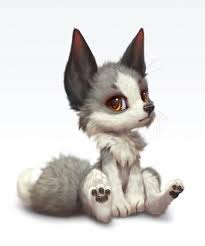 Pin By Tyberus On Silverfox5213 Animated Animals Cute Fantasy Creatures Anime Animals