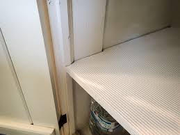 use shelf liner in your kitchen