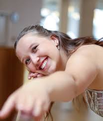 Grad photos at the public library