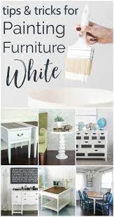 Painting Furniture White Secrets To The Perfect Finish White Painted Furniture White Chalk Paint Furniture Chalk Furniture
