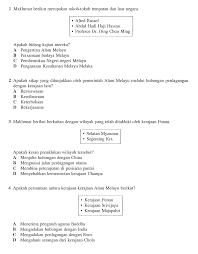 کسلطانن ملايو ملاک kesultanan melayu melaka. Https Www Vetonline Education Wp Content Uploads Soalan Ramalan F2 Sejarah Pdf