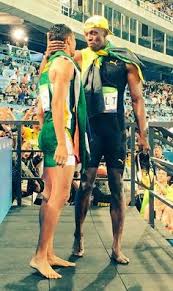 Born 15 july 1992) is a south african track and field sprinter who competes in the 200 and 400 metres. The Greatness Of Usain Bolt Is Seeking Out Wayde Van Niekerk To Congratulate Him On His Wr In 400m Final Usain Bolt Track And Field Wayde Van Niekerk