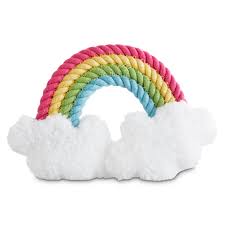 Bond Co Saint Patrick S Day Rainbow Rope Plush Dog Toy Small Petco Plush Dog Toys Dog Toys Small Dog Toys