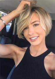 Awesome Short Blonde Bob Haircuts To Wear Nowadays Absurd Styles Blonde Bob Haircut Messy Bob Haircut Bob Hairstyles