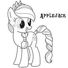 Applejack Coloring Pages - Free Printable Coloring Pages for Kids