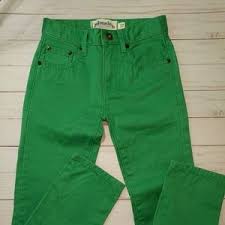 32 Girls Johnnie B Green Jeans Like New