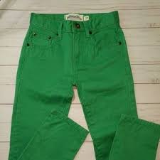 32 girls johnnie b green jeans like new