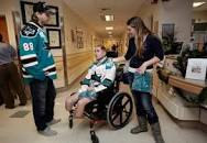 Sharks' Brent Burns serves those who serve their country ...