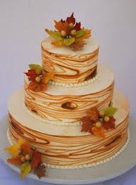 Eichel Deko Baum Form Weiss Torte Hochzeit Herbst Kuchen Herzhafte Kuchen Kuchen Ideen