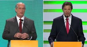 Resultado de imagem para ciro e haddad no segundo turno