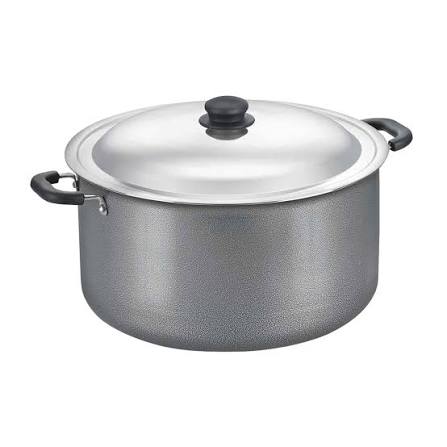 Large Stainless Steel Biryani Pot 12L