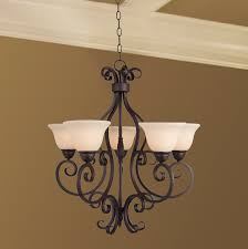 C188 2655 Hamilton Home Oil Rubbed Bronze Finished Single Tier Chandelier Chandeliers Lighting With Frosted Ivory