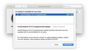 Each year, apple makes improvements to macos, the operating system (os) you use on your mac. Macos Mojave 10 14 3 Supplemental Update For Mac Available Fixes Group Facetime Bug Osxdaily