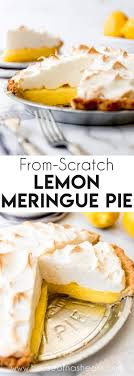 Billowy Clouds Of Light And Fluffy Toasted Meringue Top This Sweet Citrusy Lemon Meringue Pie This Old In 2020 Meringue Pie Recipes Lemon Meringue Pie Lemon Recipes