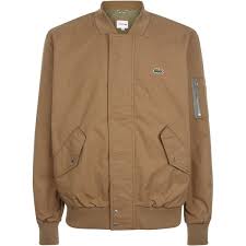 Lacoste Lightweight Texturized Cotton Bomber 275 Liked On Polyvore Featuring Men S Fa Mens Lightweight Jacket Mens Flight Jacket Lightweight Bomber Jacket
