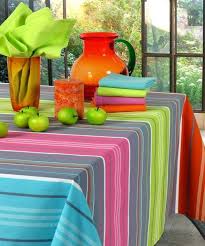 Nappe Enduite 2 50 Metres Rectangulaire Anti Tache Cette Tres Belle Nappe De Table Deco Style Atlantique Enduite Au Traitement Anti Nappe De Table Nappe Et Anti Tache