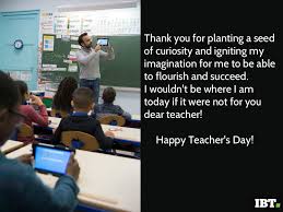 The world celebrates teachers' day, commemorating the anniversary of the signing of the 1966 ilo/unesco recommendation concerning the status of. Happy Teachers Day 2018 Wishes Inspirational Quotes Images Status Messages Sms For Teachers Day Photos Images Gallery 98233