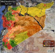 Get all visualized information on recent military gains and losses in syria and iraq. Vollstandige Karte Zum Krieg In Syrien Mai 2017