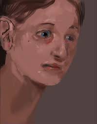 Quick evening #digitalpainting session to play with techniques.#fyp #...