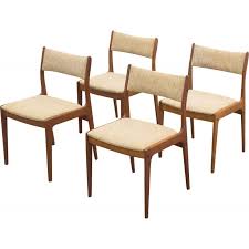 Vintage teak furniture like anything worth collecting, needs maintenance. Set Of 4 Vintage Teak Dining Chairs By Uldum Mobelfabrik 1950s Design Market