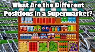 Entah itu syawalan, toko serba ada, toko pakaian, dan lainnya. What Are The Different Positions In A Supermarket