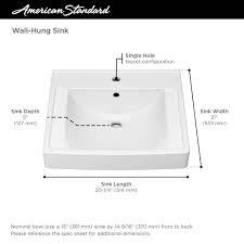 Great for transitional style decor. Commercial Bathroom Sinks American Standard