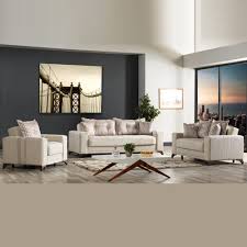Small sectional sofas are the best option for smaller rooms or apartments. Buy Kristel 3 2 1 Fabric Sofa Set Beige Online At Best Price In Uae Danube Home