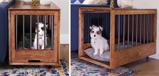 A simple way to to beautify your dog's corner of the house. 7 Diy Dog Crate Plans Fido Shack