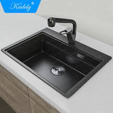 They will easily work on various countertop surfaces and complement different kitchen designs. Modern Kitchen Sink Design