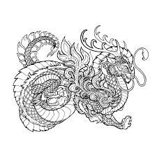 Tekening potlood patroon gratis afbeelding op pixabay. Leuk Voor Kids Chinese Draak