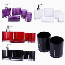 Maybe you would like to learn more about one of these? Buy 5pcs Set Acrylic Bathroom Set Soap Dish Toothbrush Holder At Affordable Prices Free Shipping Real Reviews With Photos Joom