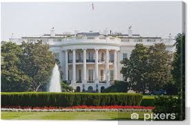 The white house is the official residence and workplace of the president of the united states. Leinwandbild Das Weisse Haus In Washington D C Pixers Wir Leben Um Zu Verandern