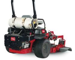 Image of propane mower