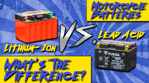 Lithium Ion Vs Lead Acid Motorcycle Batteries Sportbiketrackgear Com