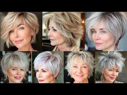 Image result for short hair haircuts women over 50
