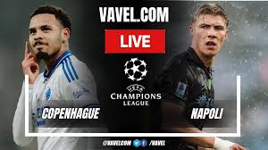 Copenhagen vs Napoli LIVE Score Updates in UEFA Champions League Match